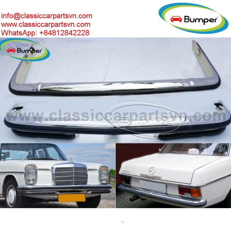 Mercedes W114 W115 coupe (1968-1976) full set bumpers model 250c 280c