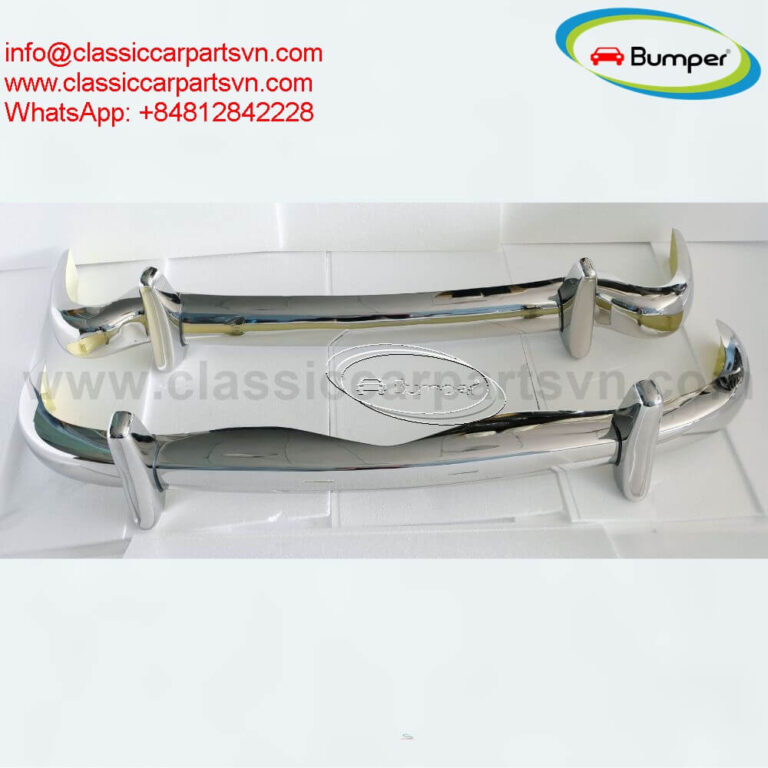 Mercedes Ponton 6-cylind W180 W128 Coupe Cabriolet bumpers (54-60)